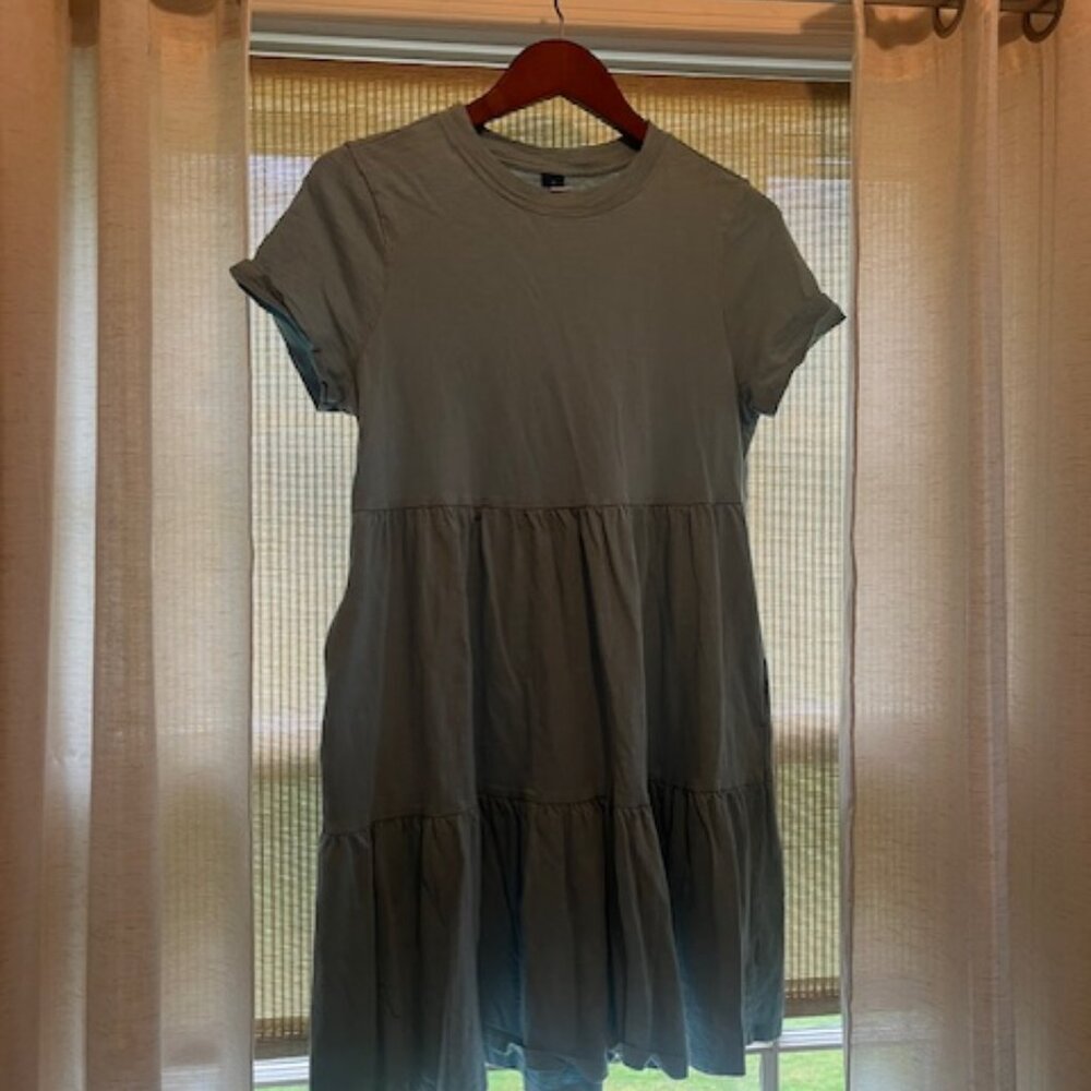 OLD NAVY LIGHT BLUE T SHIRT DRESS SIZE S